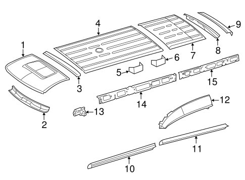 Sprinter 2500 ROOF & COMPONENTS