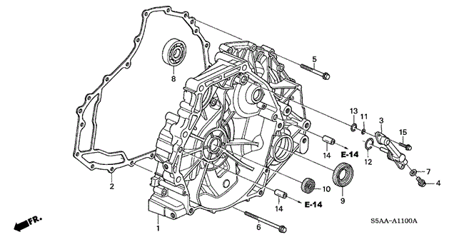 CIVIC SEDAN CVT FLYWHEEL CASE (CVT)