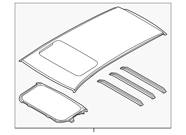 53600AL02A9P Деталь ROOF PANEL