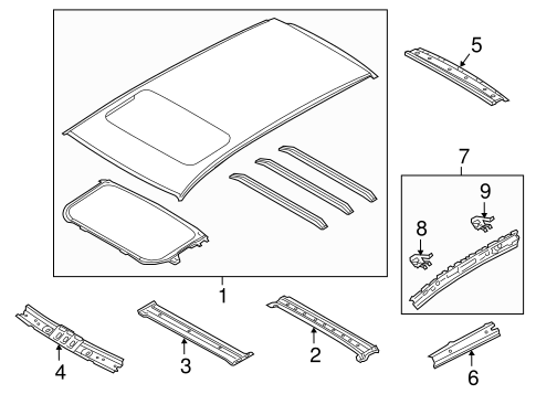 Outback ROOF & COMPONENTS