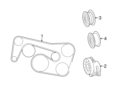 E350 BELTS & PULLEYS