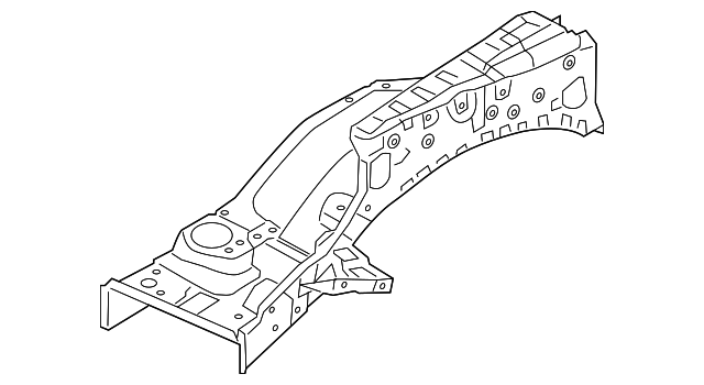 64530-2J101 Деталь APRON PANEL, LEFT