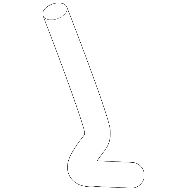 19504-RRA-A01 Деталь HOSE, WATER (LOWER)