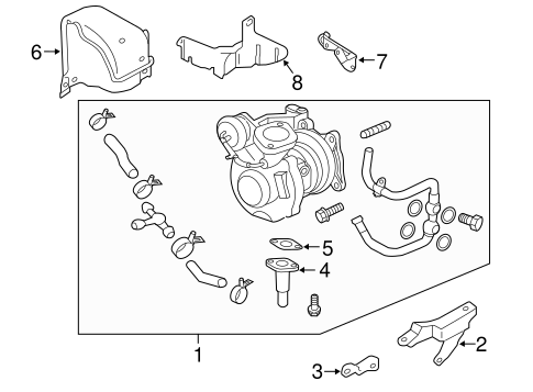 Impreza TURBOCHARGER & COMPONENTS