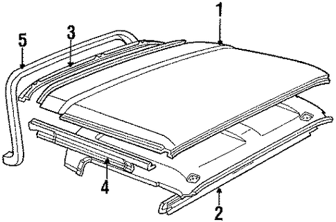 Bronco EXTERIOR TRIM - ROOF