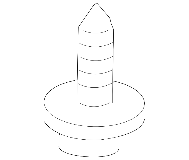 MN190238 Деталь LICENSE LAMP SCREW