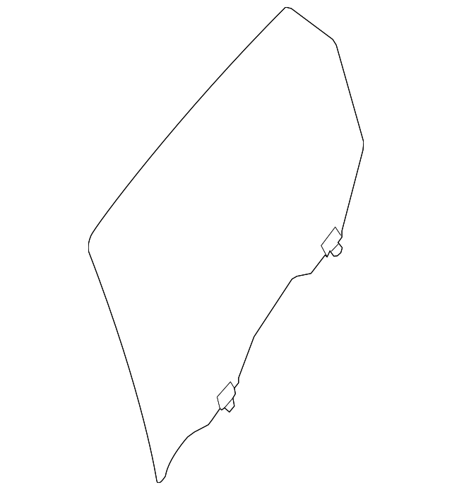 82300-3SG0A Деталь DOOR GLASS, RIGHT