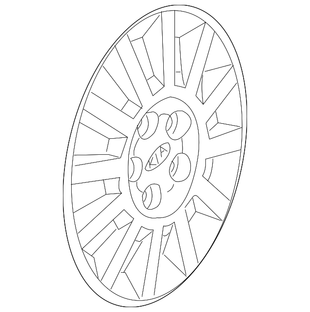 0K53A-37170 Деталь WHEEL COVER