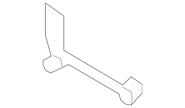 48906-34030 Деталь HEIGHT SENSOR LINK ASSY, LEFT