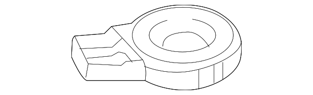 8S0-035-398 Деталь INST PNL SPEAKER, LEFT