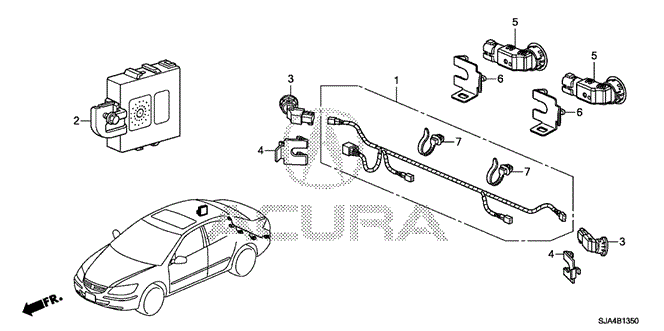 RL CORNER SENSOR - BACK SENSOR