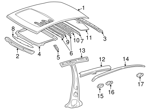 LS430 ROOF