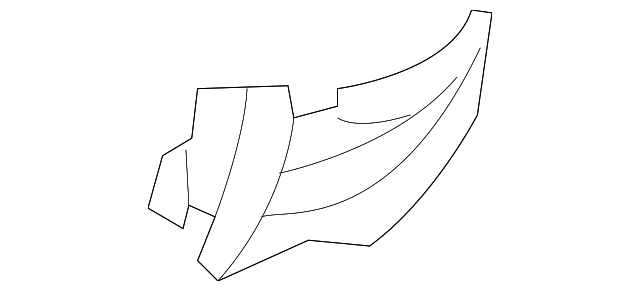 F151-71-441A Деталь REAR GUTTER, LEFT