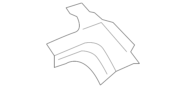 F151-71-252 Деталь ROOF REINF, LEFT