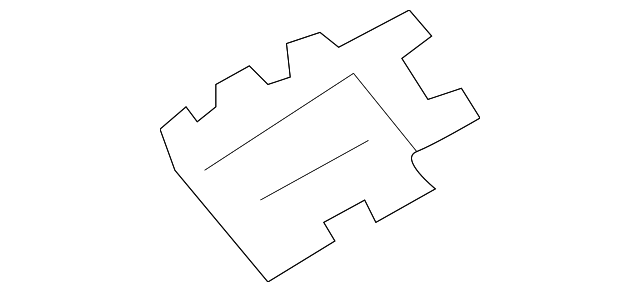 F151-70-390 Деталь UPPER REINF, RIGHT