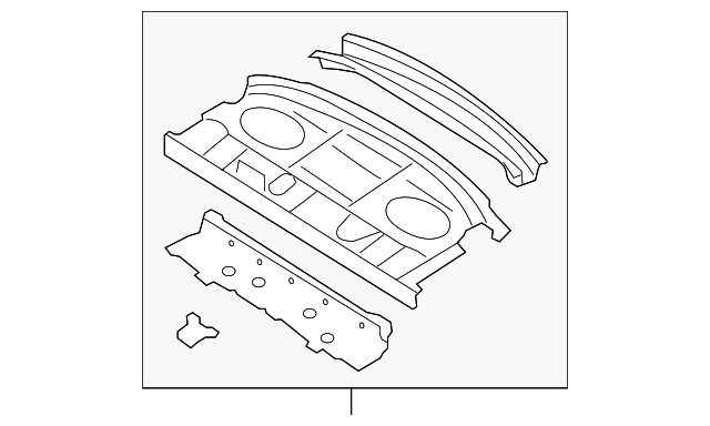 F151-70-500 Деталь PACKAGE TRAY