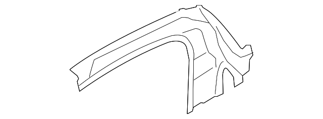 F1Y1-70-05YB Деталь UPPER QTR PANEL, RIGHT