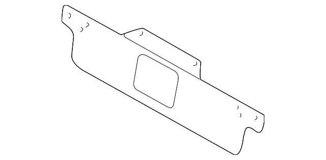 64166-AC010 Деталь PACKAGE TRAY HOLE COVER