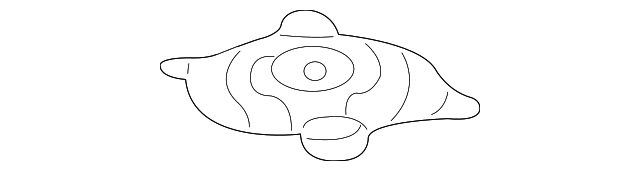 64167-AC010 Деталь PACKAGE TRAY HOLE COVER