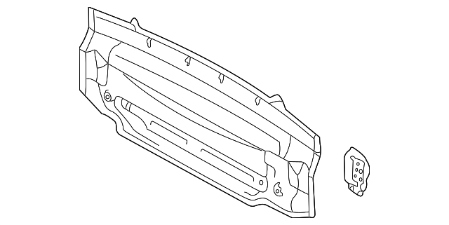 58307-AC011 Деталь PANEL BELOW LID