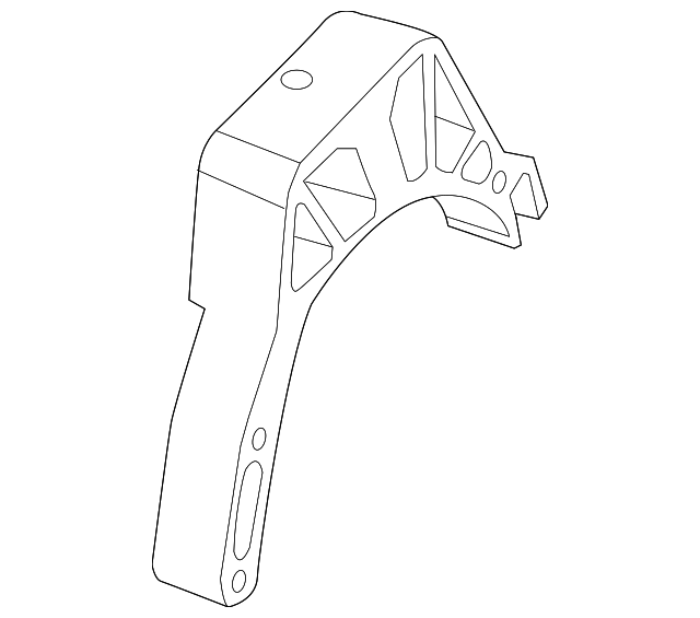 68073108AB Деталь SIDE MOUNT, LEFT