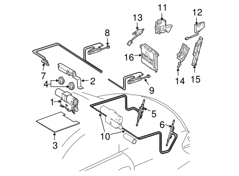 SLK280 MOTOR & COMPONENTS
