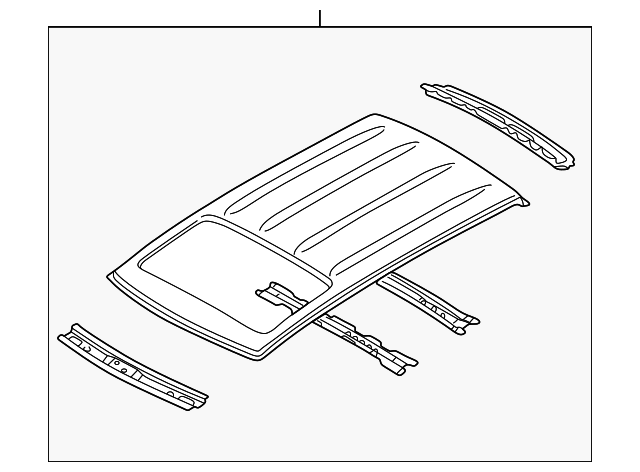 LC71-70-600 Деталь ROOF ASSY