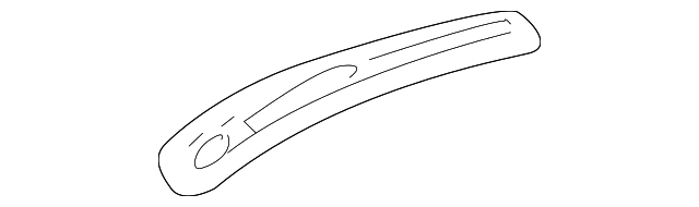 5288561AB Деталь BUMPER COVER RETAINER, LEFT
