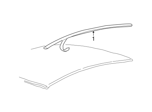 Escape EXTERIOR TRIM - ROOF