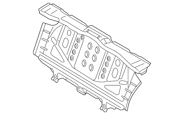 4F5-813-511 Деталь REAR PANEL