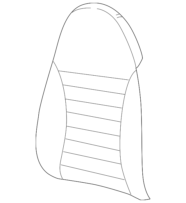 TQ671C3AA Деталь SEAT BACK COVER