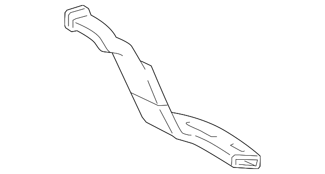 87212-52100 Деталь REAR DUCT, RIGHT