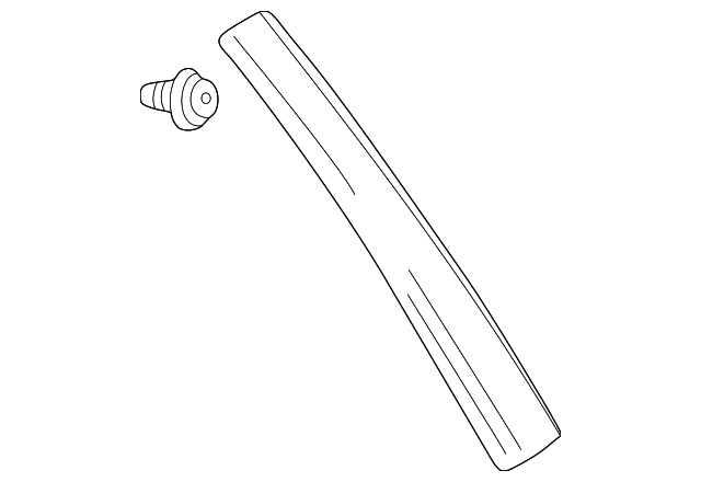 7713052D000CE Деталь FRONT MOLDING, RIGHT