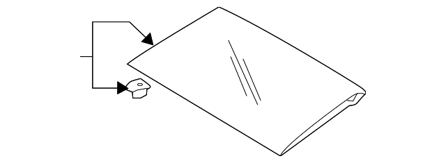 81630-3V000 Деталь MOVEABLE GLASS