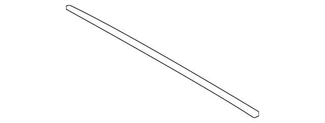 81624-3V010 Деталь FRONT GLASS REAR SEAL