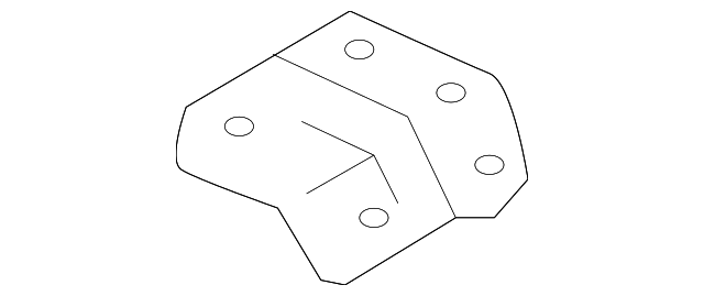 81695-3V010 Деталь FRAME ASSY BRACKET, LEFT
