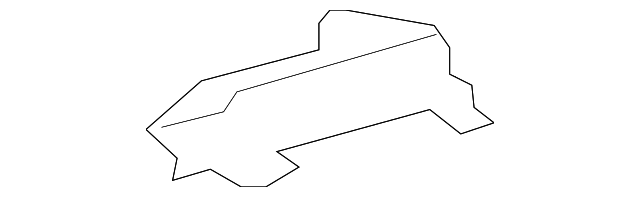 58216-0C011 Деталь REAR REINF, LEFT