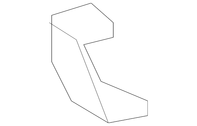 58995-0C040 Деталь CENTER REINF BRACKET