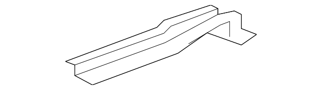 55395675AC Деталь REAR SIDE RAIL, LEFT