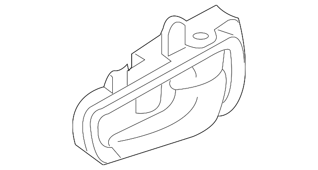 80671AL510 Деталь HANDLE, INSIDE, LEFT