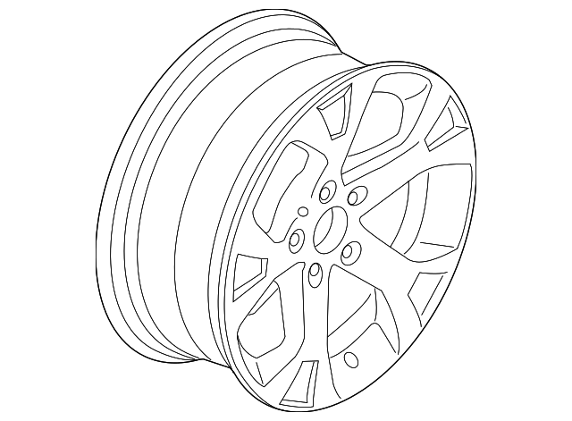 36-11-6-789-140 Деталь WHEEL, ALLOY
