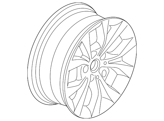 36-11-6-789-141 Деталь WHEEL, ALLOY