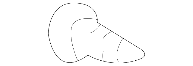 13271-04001 Деталь QUARTER GLASS NUT, LEFT