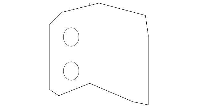 53721-04010 Деталь SIDE PANEL RETAINER, RIGHT