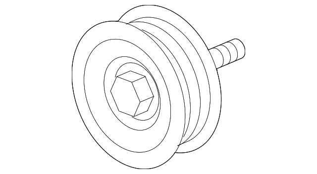 4861532AB Деталь IDLER PULLEY