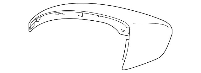 87626-3R000 Деталь MIRROR COVER, RIGHT