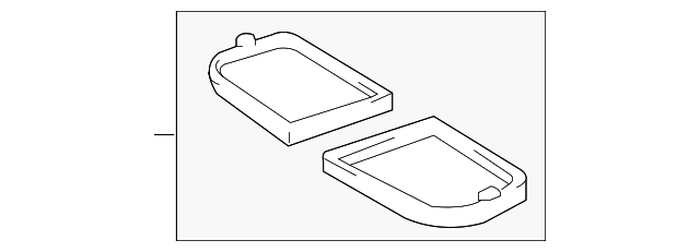81266-52020 Деталь MAP LAMP LENS, LEFT
