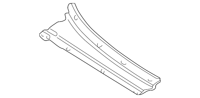 YL8Z-78022A68-AAA Деталь COWL VENT PANEL, RIGHT