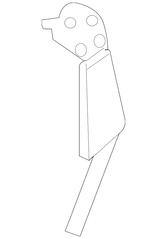 88608AM300 Деталь SEAT BRACKET, LEFT