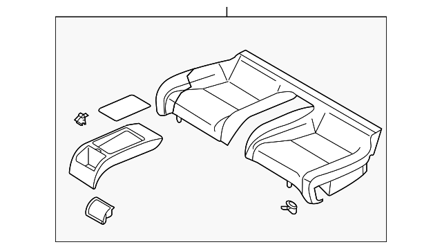 88300AM400 Деталь SEAT CUSHION